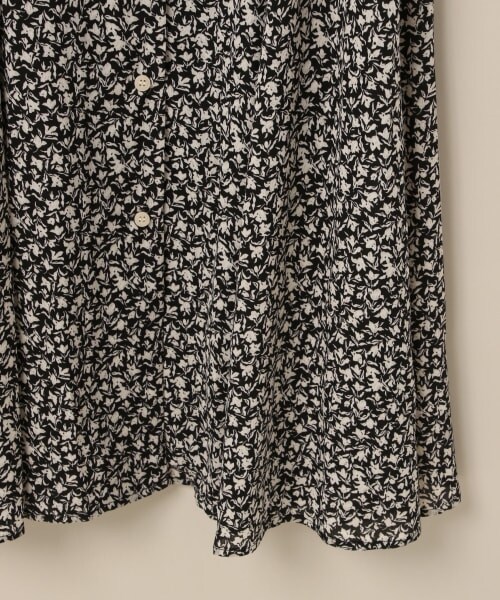 mysty woman（ミスティウーマン）の「フラワー5分袖マキシワンピース（ワンピース/ドレス・レディース・アイボリー/ブラック/ブラウン・F）」の19枚目の写真