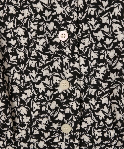 mysty woman（ミスティウーマン）の「フラワー5分袖マキシワンピース（ワンピース/ドレス・レディース・アイボリー/ブラック/ブラウン・F）」の20枚目の写真