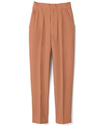 GRL | リネンライククロップド丈センタープレステーパードパンツ(その他パンツ)