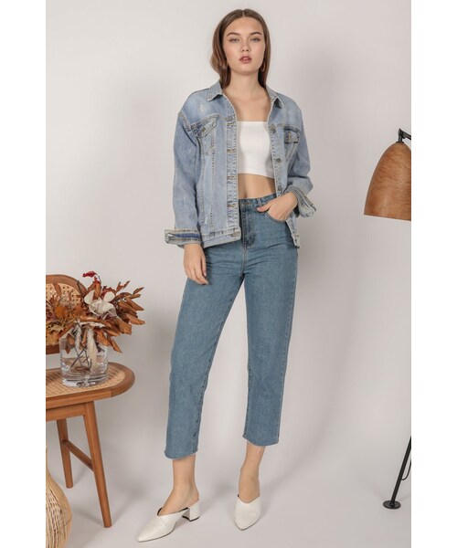 The Tinsel Rack（ザティンセルラック）の「Gabe Denim Jacket（）」 WEAR