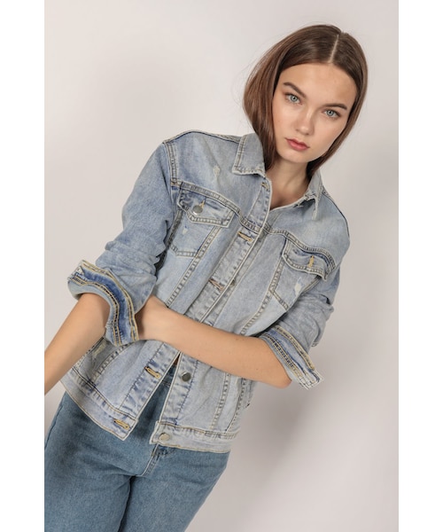 The Tinsel Rack（ザティンセルラック）の「Gabe Denim Jacket（）」 WEAR