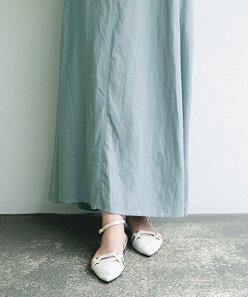 KBF（ケイビーエフ）の「細肩帶傘狀洋裝（ワンピース/ドレス・レディース・燕麥色/灰膚色/橘棕色/薄荷綠・one）」の9枚目の写真