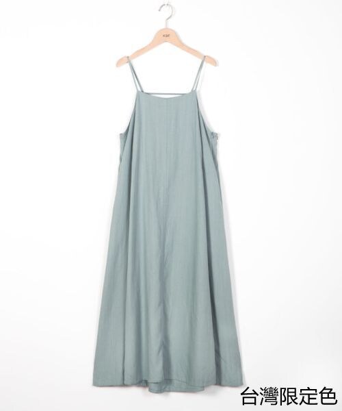 KBF（ケイビーエフ）の「細肩帶傘狀洋裝（ワンピース/ドレス・レディース・燕麥色/灰膚色/橘棕色/薄荷綠・one）」の4枚目の写真