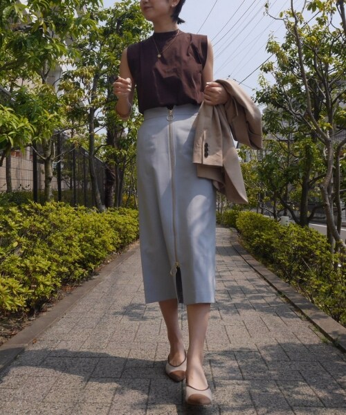 大人気新品 BABYLONE（バビロン）の「カナパジップタイトスカート（）」 - WEAR スカート