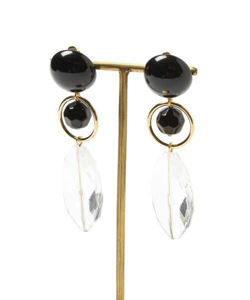 BABYLONE（バビロン）の「クリアコンビイヤリング（アクセサリー・ナシ）」の2枚目の写真