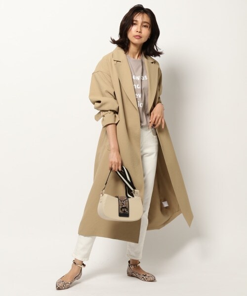 BARNYARDSTORM（バンヤードストーム）の「着せ替えウォレットショルダー（バッグ・ブラック/ライトベージュ）」の6枚目の写真