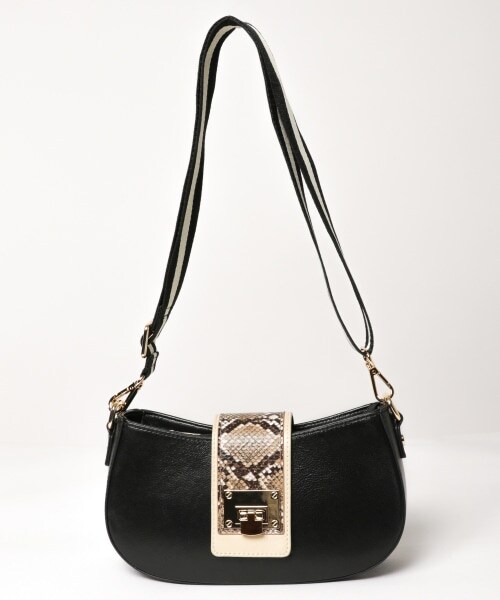 BARNYARDSTORM（バンヤードストーム）の「着せ替えウォレットショルダー（バッグ・ブラック/ライトベージュ）」の14枚目の写真