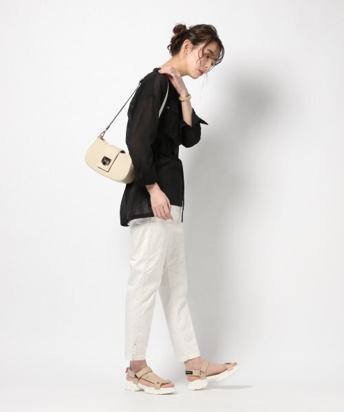 BARNYARDSTORM（バンヤードストーム）の「着せ替えウォレットショルダー（バッグ・ブラック/ライトベージュ）」の10枚目の写真