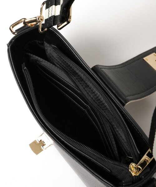 BARNYARDSTORM（バンヤードストーム）の「着せ替えウォレットショルダー（バッグ・ブラック/ライトベージュ）」の20枚目の写真