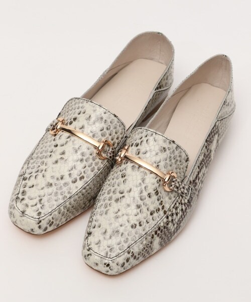 BARNYARDSTORM(バンヤードストーム)の「Soft Touch 2WAYローファー(シューズ・ブラック/キャメル/パイソン/パイソン×ブラック/レッド/エクリュ/グリーン/ライトモスグリーン/ブルーグレー)」の11枚目の写真