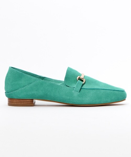 BARNYARDSTORM(バンヤードストーム)の「Soft Touch 2WAYローファー(シューズ・ブラック/キャメル/パイソン/パイソン×ブラック/レッド/エクリュ/グリーン/ライトモスグリーン/ブルーグレー)」の7枚目の写真