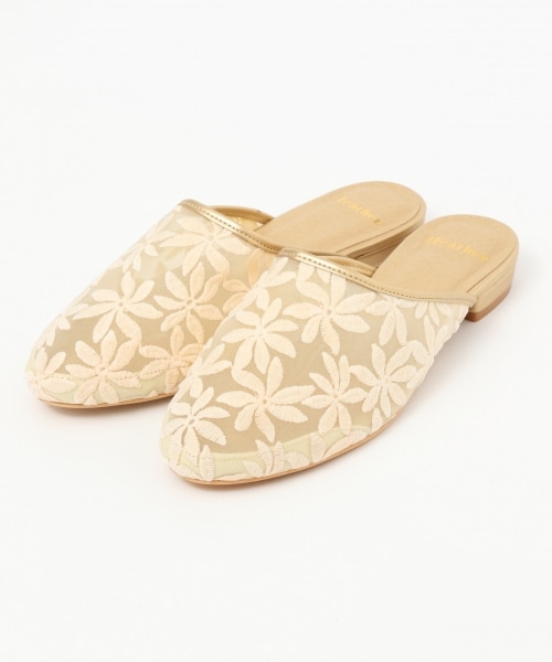 Heather(ヘザー)の「チュールスリッパ(シューズ・シルバー系/ゴールド系)」の7枚目の写真