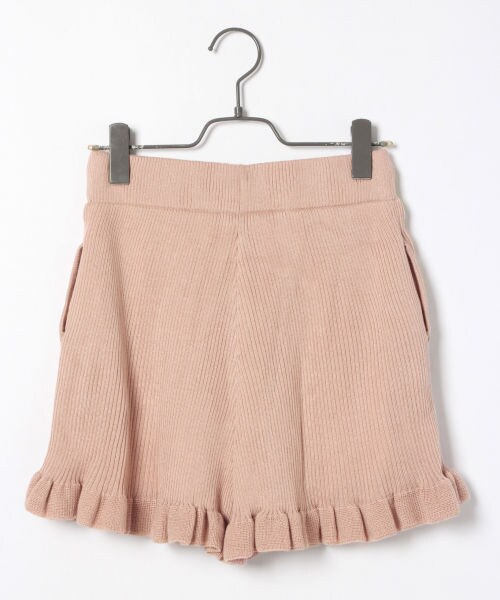Heather(ヘザー)の「あいねねコラボニットショートパンツ(パンツ・ホワイト/ピンクベージュ/ブラウン)」の10枚目の写真
