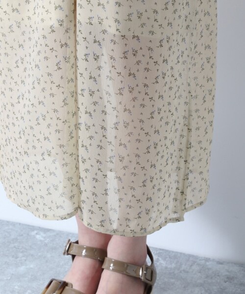 Heather（ヘザー）の「レトロコバナガラキャミワンピース（ワンピース/ドレス・ベージュ系/ブラウン系/グリーン系）」の14枚目の写真