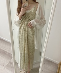 Heather | レトロコバナガラキャミワンピース(ワンピース/ドレス)