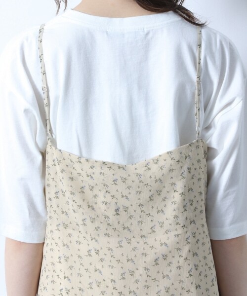 Heather（ヘザー）の「レトロコバナガラキャミワンピース（ワンピース/ドレス・ベージュ系/ブラウン系/グリーン系）」の15枚目の写真