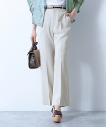 Heather | リネンライクスラックス(パンツ)