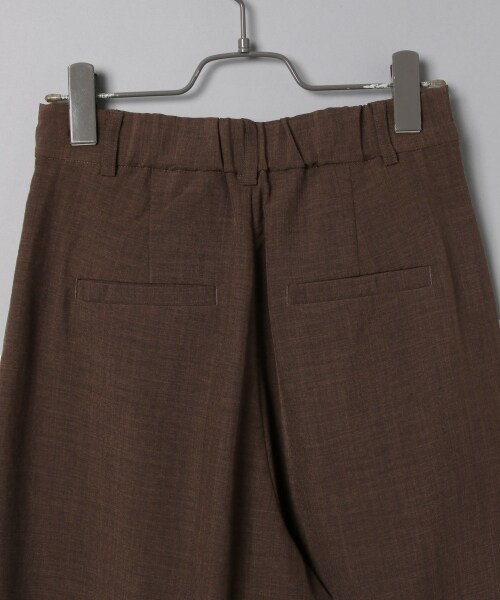JEANASIS(ジーナシス)の「リネンライクワイドパンツ(パンツ・ライトブラウン())」の8枚目の写真