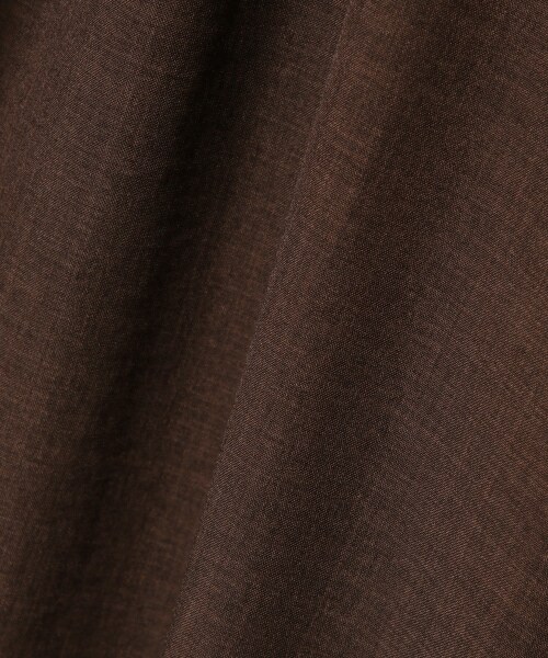 JEANASIS(ジーナシス)の「リネンライクワイドパンツ(パンツ・ライトブラウン())」の10枚目の写真