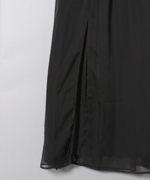 JEANASIS（ジーナシス）の「プリーツレイヤーロングスカート（スカート・アイボリー()/ブラック()）」の9枚目の写真