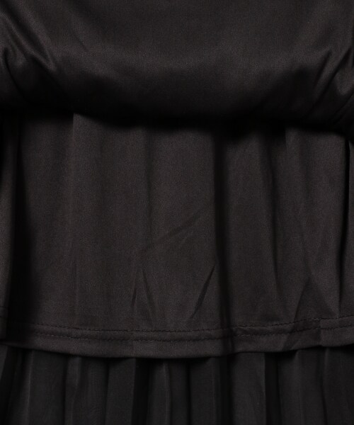JEANASIS（ジーナシス）の「プリーツレイヤーロングスカート（スカート・アイボリー()/ブラック()）」の12枚目の写真