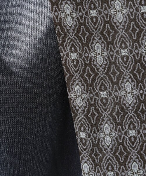 JEANASIS（ジーナシス）の「アソートシアーレイヤードパンツ（パンツ・ブラック()/グレー()/ブラウン()）」の11枚目の写真