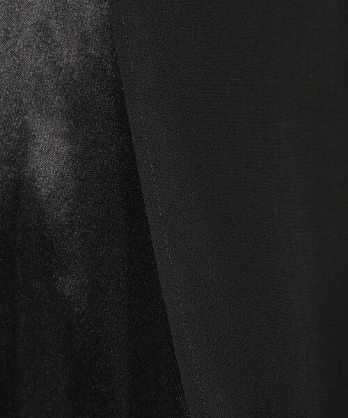 JEANASIS（ジーナシス）の「アソートシアーレイヤードパンツ（パンツ・ブラック()/グレー()/ブラウン()）」の10枚目の写真