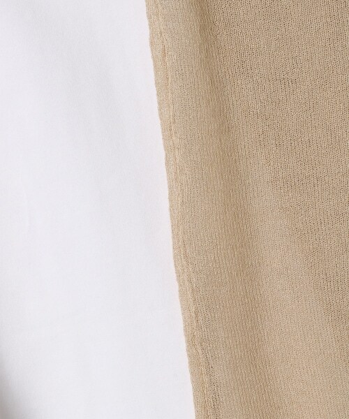 JEANASIS(ジーナシス)の「14Gシアーロングノースリーブ2P(ワンピース/ドレス・ブラック()/ライトベージュ()/カーキ())」の14枚目の写真