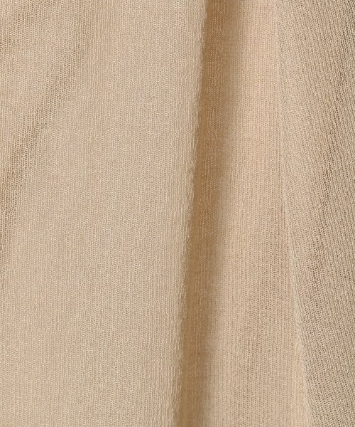 JEANASIS(ジーナシス)の「14Gシアーロングノースリーブ2P(ワンピース/ドレス・ブラック()/ライトベージュ()/カーキ())」の15枚目の写真