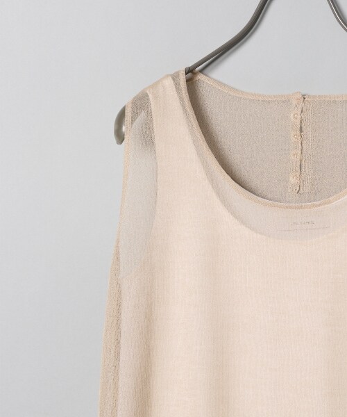 JEANASIS(ジーナシス)の「14Gシアーロングノースリーブ2P(ワンピース/ドレス・ブラック()/ライトベージュ()/カーキ())」の10枚目の写真