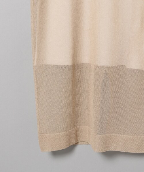 JEANASIS(ジーナシス)の「14Gシアーロングノースリーブ2P(ワンピース/ドレス・ブラック()/ライトベージュ()/カーキ())」の11枚目の写真