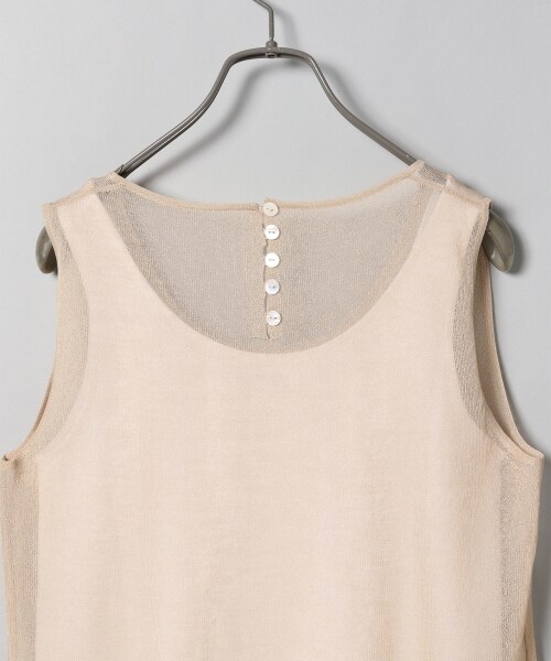 JEANASIS(ジーナシス)の「14Gシアーロングノースリーブ2P(ワンピース/ドレス・ブラック()/ライトベージュ()/カーキ())」の12枚目の写真