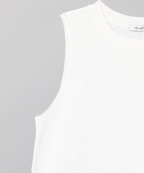 JEANASIS(ジーナシス)の「シャツテイルノースリーブ(トップス・ホワイト())」の9枚目の写真