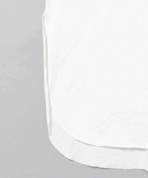 JEANASIS(ジーナシス)の「シャツテイルノースリーブ(トップス・ホワイト())」の10枚目の写真