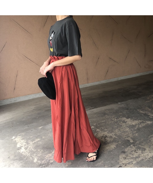 copine(コピン)の「目隠しミッキーTシャツ(2color)【クリックポスト対象商品】(Tシャツ/カットソー・レディース・その他)」の9枚目の写真