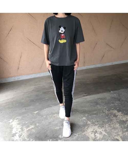 copine(コピン)の「目隠しミッキーTシャツ(2color)【クリックポスト対象商品】(Tシャツ/カットソー・レディース・その他)」の11枚目の写真