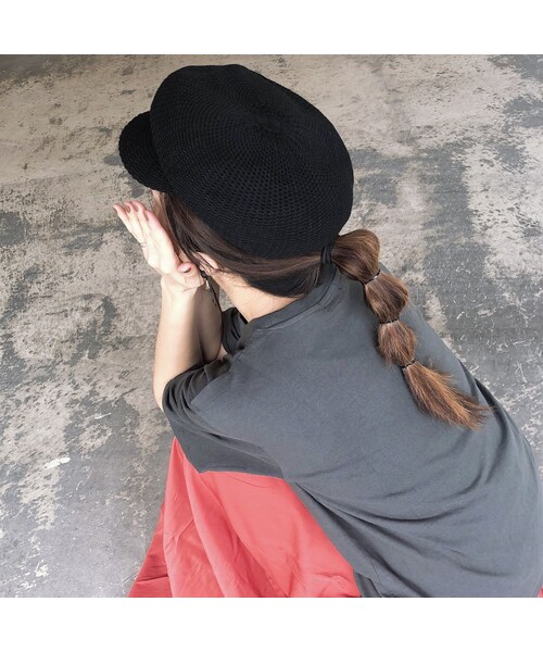 copine（コピン）の「サイズ調整可能！シンプルキャスケット【クリックポスト対象商品】（キャスケット・レディース・その他）」の8枚目の写真