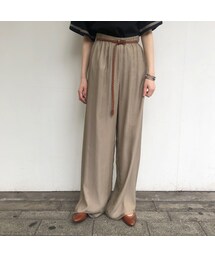 USED | "Silk wide pants"  Made In CANADA　Dead Stock! (その他パンツ)