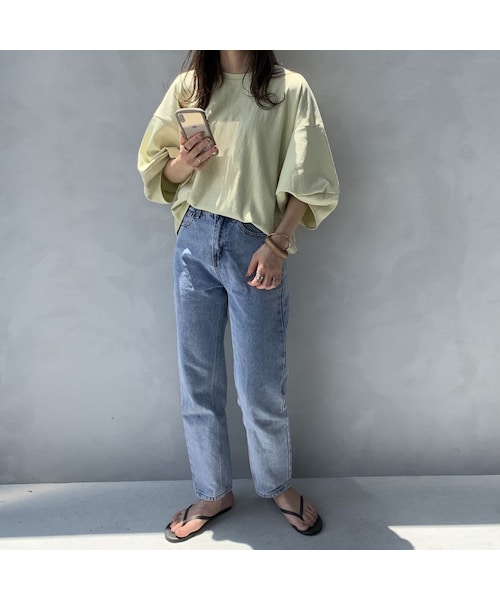 no brand(ノーブランド)の「ボリュームスリーブプルオーバー(シャツ/ブラウス・レディース・その他)」の5枚目の写真