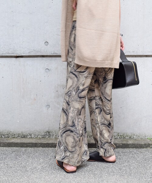 no brand（ノーブランド）の「マーブルシフォンPT（その他パンツ・レディース・その他）」の4枚目の写真