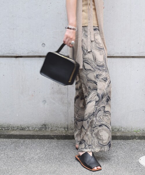 no brand（ノーブランド）の「マーブルシフォンPT（その他パンツ・レディース・その他）」の2枚目の写真