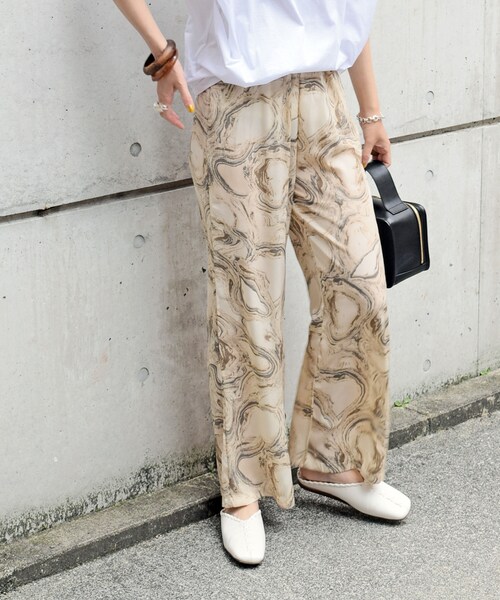 no brand（ノーブランド）の「マーブルシフォンPT（その他パンツ・レディース・その他）」の7枚目の写真