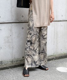 no brand | 【Marient Online Store】マーブルシフォンPT(その他パンツ)