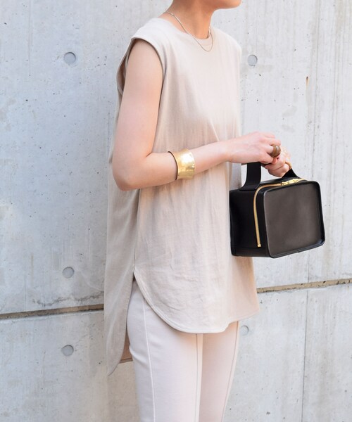 no brand(ノーブランド)の「ノースリヘムTEE(Tシャツ/カットソー・レディース・その他)」の7枚目の写真