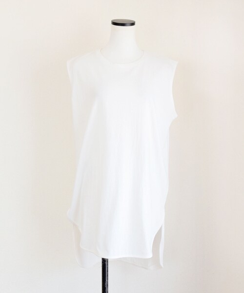 no brand(ノーブランド)の「ノースリヘムTEE(Tシャツ/カットソー・レディース・その他)」の10枚目の写真