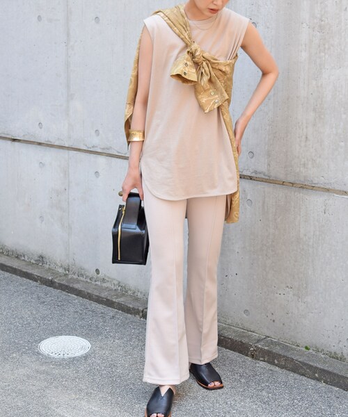 no brand(ノーブランド)の「ノースリヘムTEE(Tシャツ/カットソー・レディース・その他)」の9枚目の写真