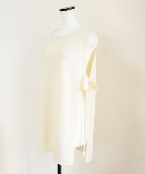 no brand（ノーブランド）の「サイドスリットニットベスト（ベスト・レディース・その他）」の11枚目の写真