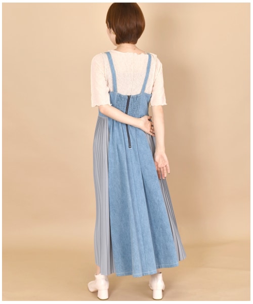 w closet（ダブルクローゼット）の「切替メロー半袖プルオーバー（トップス・レディース・オフホワイト/Sミント/Sオレンジ/ブラック・FREE/M/L）」の10枚目の写真