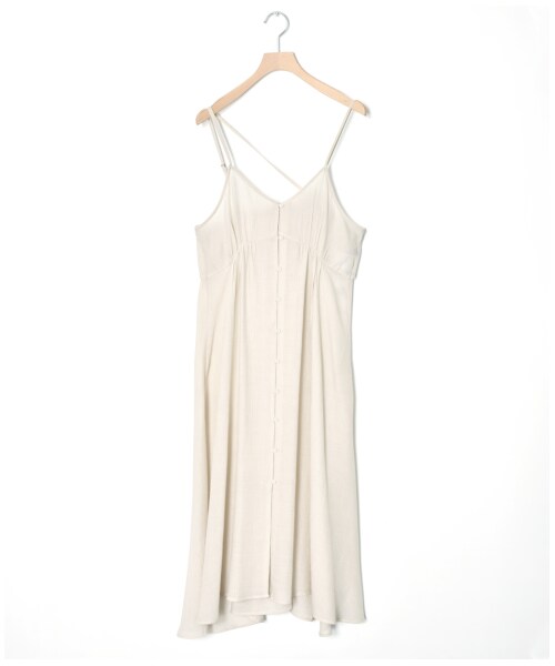 w closet（ダブルクローゼット）の「前ボタン開きスリットキャミ