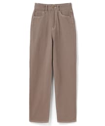 GRL | 配色ステッチハイウエストストレートパンツ(その他パンツ)